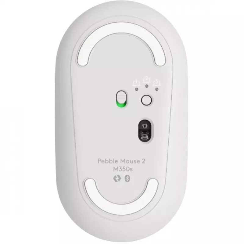 Logitech Pebble 2 Combo set, wit, draadloos, Duits, 920-012204