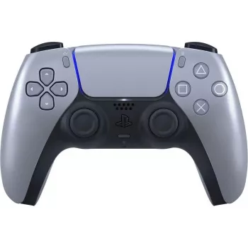Draadloze gamepad Sony DualSense voor PlayStation 5 — ingebouwde Li-Ion-accu, gyro, haptische vibratie, luidspreker, 3,5-mm-jack, zilver