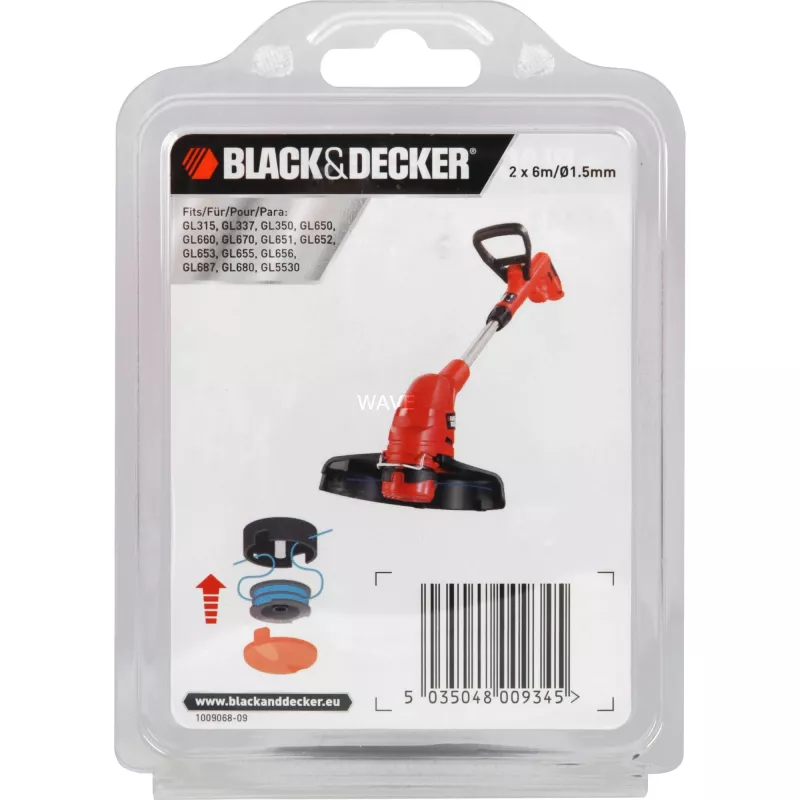 Accessoire voor bosmaaiers/grastrimmers Black & Decker A6441-XJ