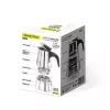 Moka pot Maestro MR-1660-9, koffiezetter voor 6 kopjes, zwart