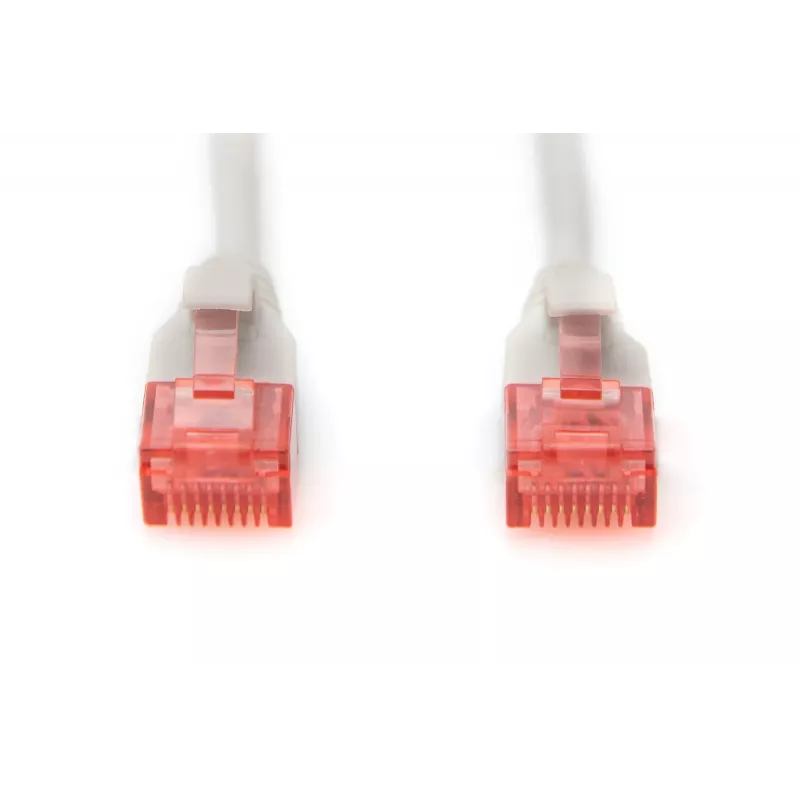 Netwerkkabel ASSMANN Electronic DK-1617-010S RJ-45 Cat6 1 m grijs