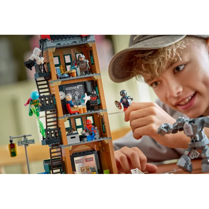 LEGO MARVEL 76342 Spider-Man vs. Mysterio: De Daily Bugle