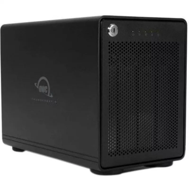 ThunderBay 4 (zwart, 4-bay Thunderbolt 3 externe schijfbehuizing)