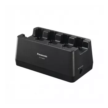 4-slot oplader - voeding en netsnoer apart bestellen