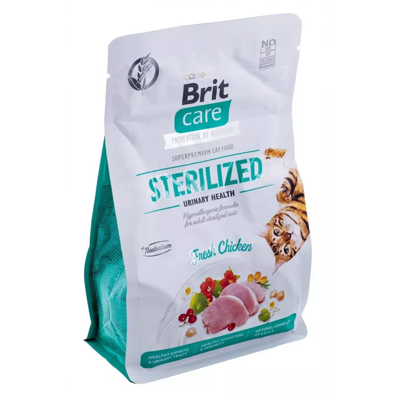 BRIT Care Grain-Free Sterilized Urinary - droogvoer voor katten - 400 g