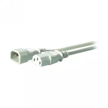 EFB-Elektronik IEC-verlengkabel C14 180° - C13 180°, grijs, 3,0 m, 3 x 1,00 mm² fabrikant: EFB Elektronik (EK507.3)