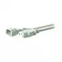 EFB-Elektronik IEC-verlengkabel C14 180° - C13 180°, grijs, 3,0 m, 3 x 1,00 mm² fabrikant: EFB Elektronik (EK507.3)