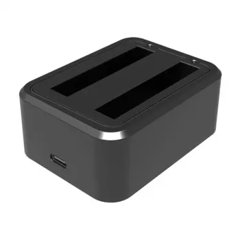 Puluz USB dubbel oplader PU818 voor Insta360 X3 — dual-slot USB-laden