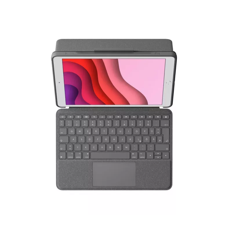 Toetsenbordhoes Logitech Combo Touch voor iPad 7. 8. 9. generatie