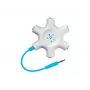 Belkin F8Z274BT - groen - wit - 1x 3,5mm - 5x 3,5mm - male - female