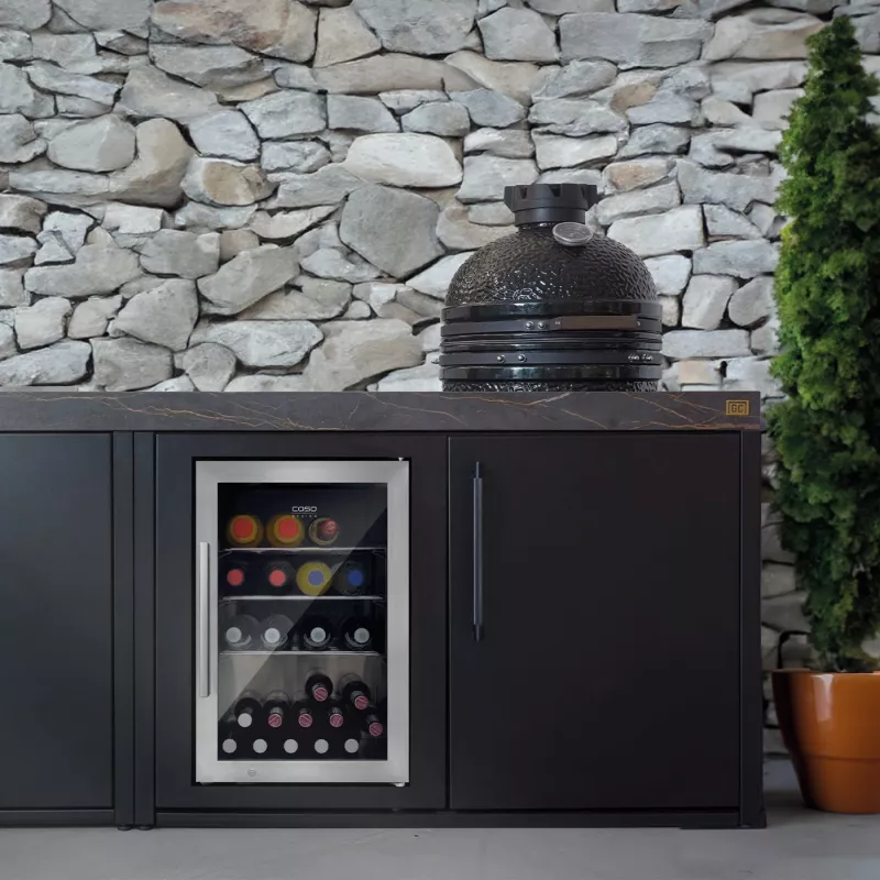 Caso | Barbecue Cooler | S-R | energie-efficiëntieklasse A | inbouw | roestvrij staal