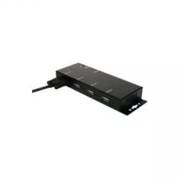 EXSYS EX-1166HMV 4-poorts externe USB 2.0 hub van metaal, vastschroefbaar