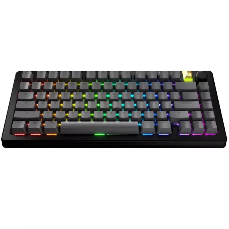 Keycaps GLORIOUS GPBT Basics PBT Dye-Sub Armor grijs ANSI-layout