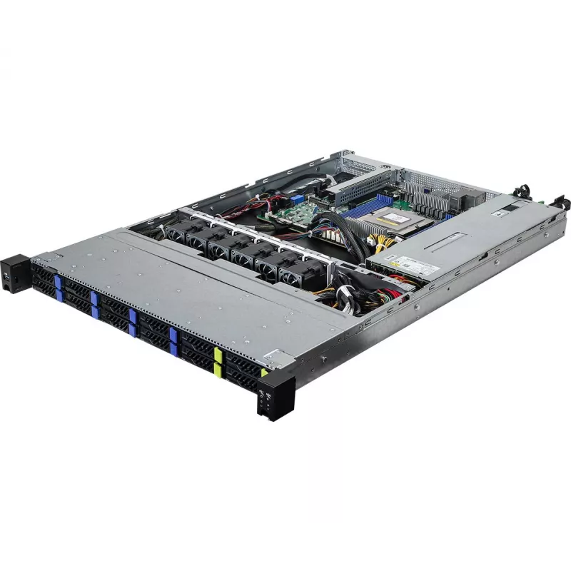 ASRock 1U8S4E-GENOA/2T Server-Barebone SoC-socket SP5 (LGA 6096) Rack (1U)