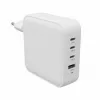 Hyper HyperJuice 100W USB-C GaN Reisoplader 3C+1A - Wit (HJ1002WHWWGL)