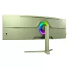 Curved computermonitor Arozzi Nova 49 inch (124,5 cm) dual QHD 5120×1440 LED VA, 4 ms, groen