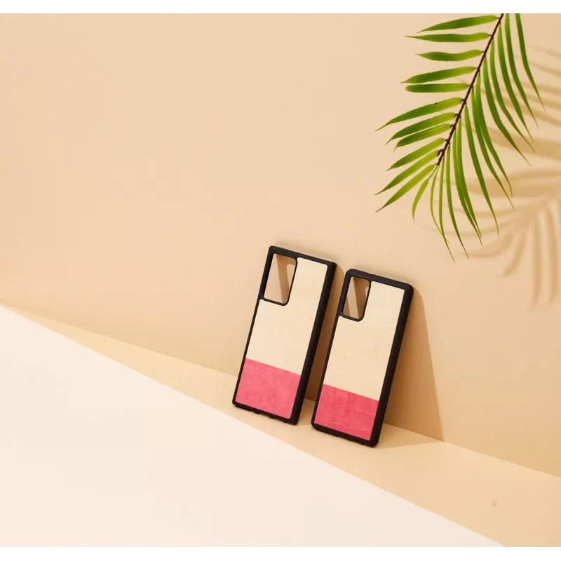 Telefoonhoes Man and Wood Galaxy Note 20 — miss match zwart