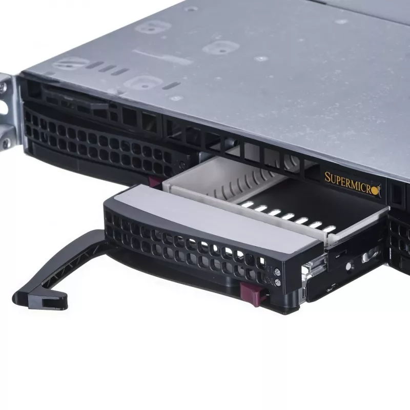 Supermicro SuperChassis 813MFTQC-350CB2 Rack zwart 350 W