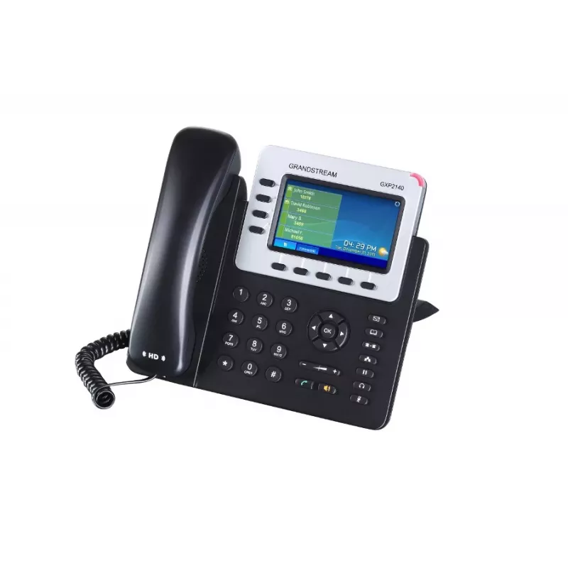 Grandstream Networks GXP-2140 IP-telefoon zwart 4 lijnen TFT