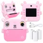 Extralink set | thermische printer EPP-005 roze + thermisch papier 3 rollen | fawn