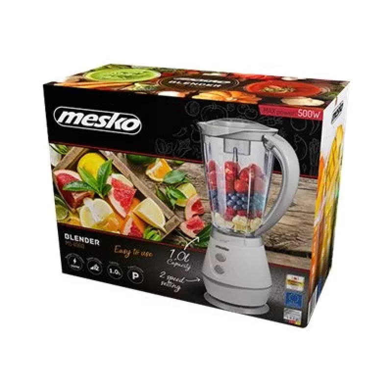 Mesko MS 4060g staafmixer 1 l tafelmixer 500 W grijs