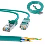 Netwerkkabel Extralink LAN patchkabel Cat.6 FTP RJ-45 Cat6 0,5 m groen