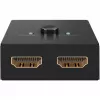 Goobay 58485 Handmatige HDMI-switch 2 naar 1, 4K 30 Hz, Zwart