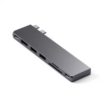 Satechi Type-C Pro Hub slank - Space Gray