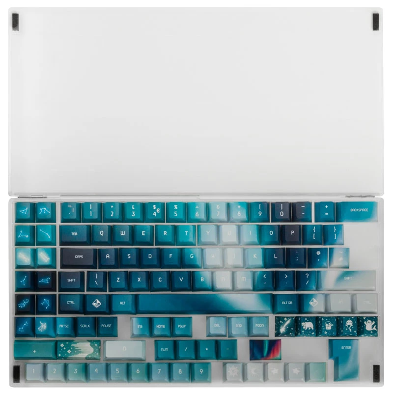 Toetsenkapset Traitors AURORA GAKC-270 — UK-layout — compatibele mechanische toetsenbord-toetsenkappen
