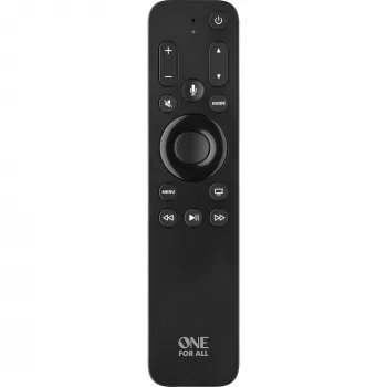 Universal Electronics One For All URC1110 afstandsbediening met Siri, achtergrondverlichting, 3-in-1-compatibiliteit