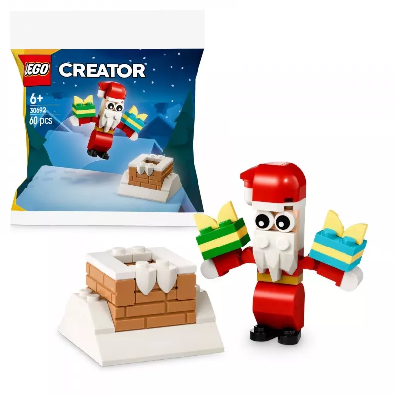 Constructiespeelgoed LEGO Santa's Chimney Polybag 30692 – mini-kerstbouset