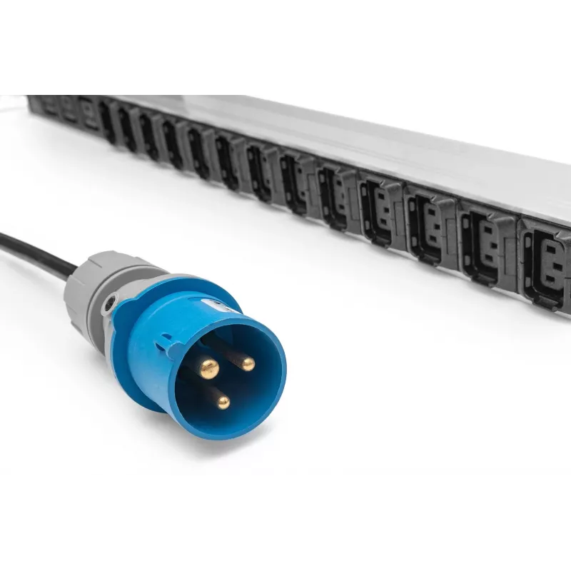 Digitus Basic IT PDU 1-fase 16A 24 x C13 3 x C19 3m kabel