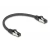 Netwerkkabel DeLOCK 80566 RJ-45 Cat8.1 0,25 m zwart