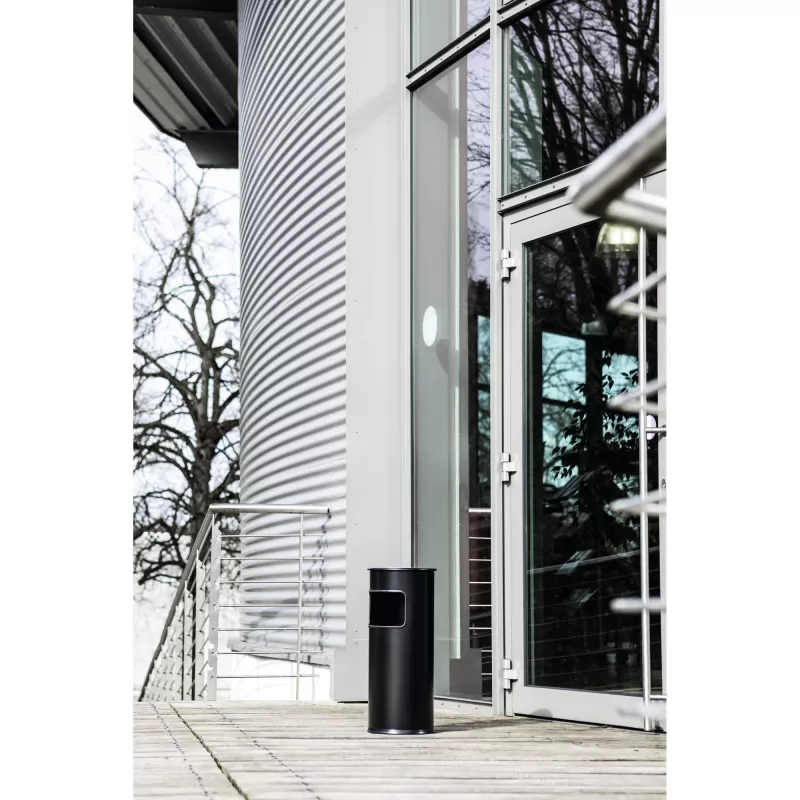 Afvalemmer Durable 333023 17 L rond metaal zilver