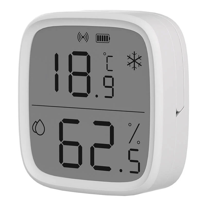Sonoff ZigBee binnen-temperatuur- & vochtigheidssensor SNZB-02D draadloos batterij CR2450