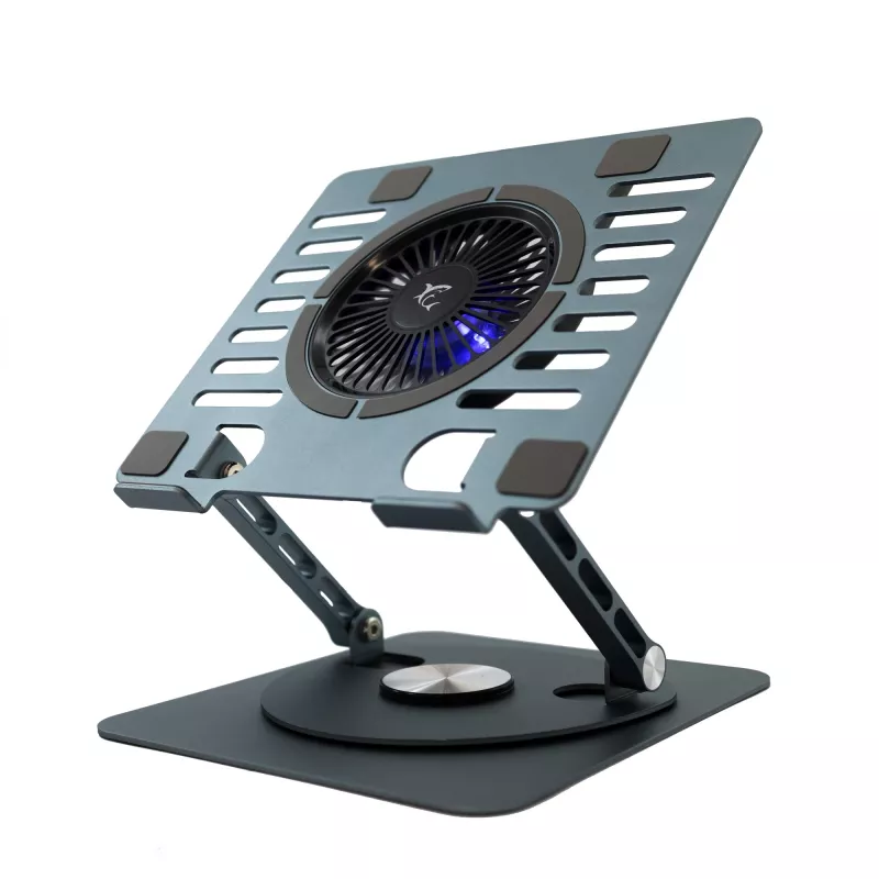White Shark GCP-16 Ice Monster laptopkoeler, tot 17,3 inch, LED, grijs