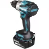 Makita DDF489RTJ accu-schroefmachine/slagmoer 1800 tpm zwart, blauw, staal