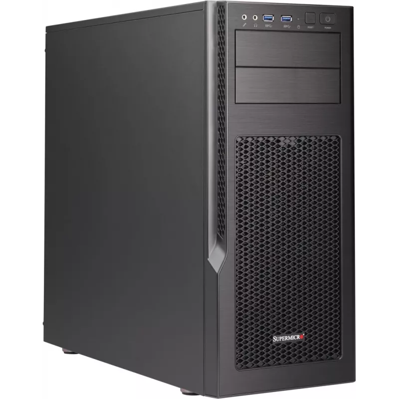 Computerbehuizing Supermicro SuperChassis GS5A-754K midi tower zwart, grijs