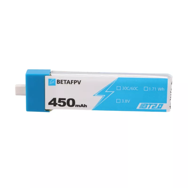 1S BetaFPV BT2.0 drone-accupack 450mAh 4-pack, 3,8V