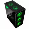Kolink Observatory HF Glass ARGB midi-tower - zwart