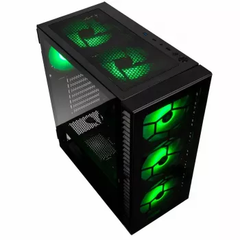 Kolink Observatory HF Glass ARGB midi-tower - zwart