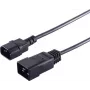 Stroomkabel zwart 2,5 m S/CONN 60016