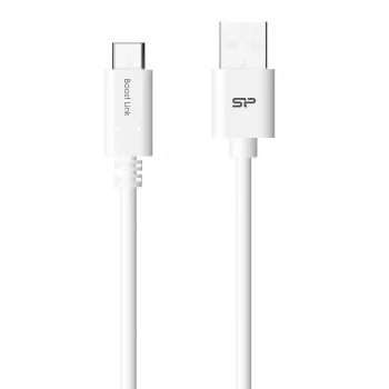 USB-kabel Silicon Power Boost Link PVC LK10AC 1m USB A USB C Wit