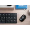 Savio MB-03 draadloze optische muis, 2,4 GHz USB-ontvanger, 1000 DPI, 3 knoppen, AA-batterij, 99x60x39 mm, 51 g, zwart