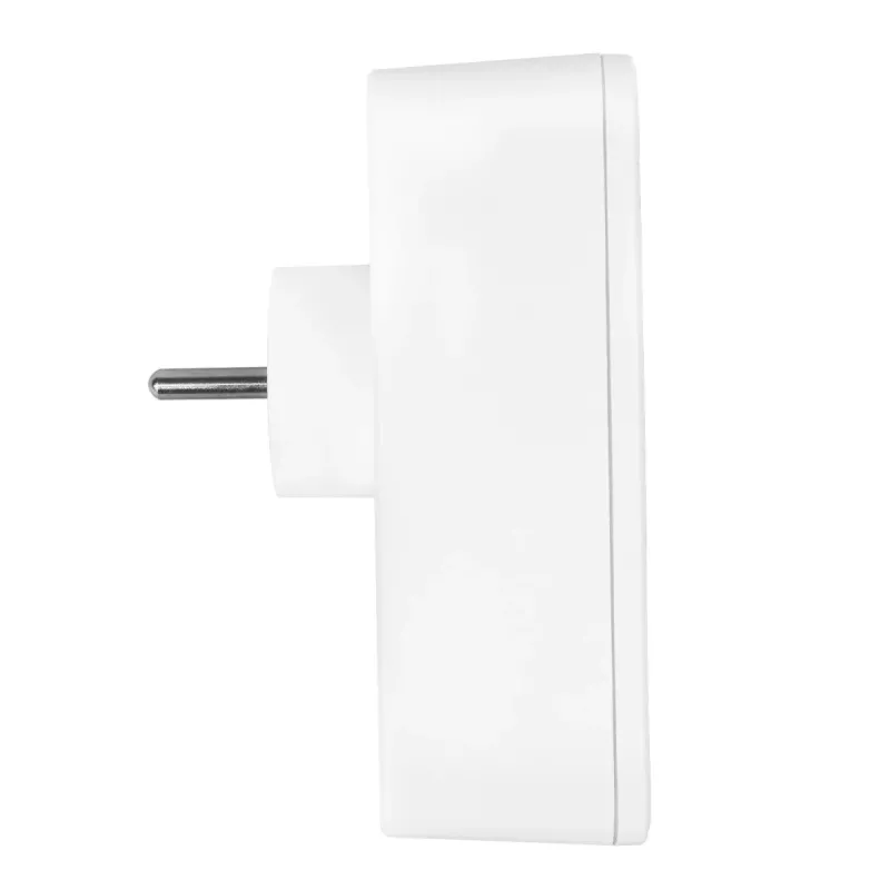 Power splitter MACLEAN MCE248 F/W — 3 AC-stopcontacten (1×16A, 2×6A) + 4×USB (2×A, 2×C PD 20W), EU-stekker, wit