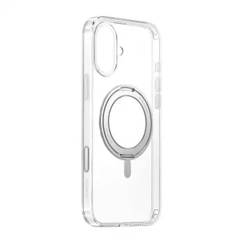 Magnetische telefoonhoes Baseus SkyRing P6016100A201-04 transparant 360° met standaard