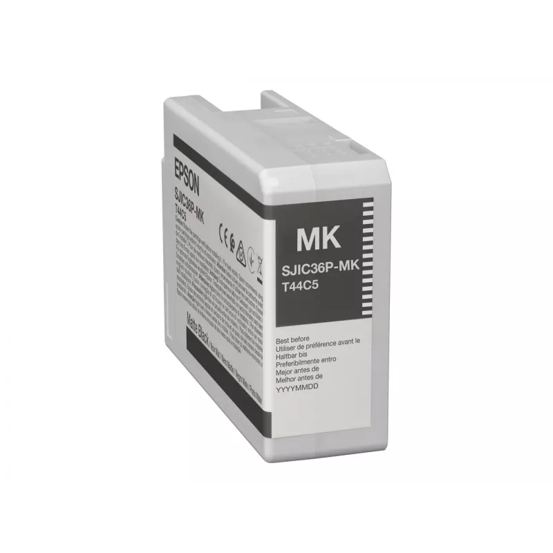 Epson SJIC36P(MK) inktpatroon 1 st. origineel matzwart