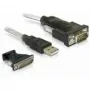 Delock adapter USB 2.0 Type-A > 1 x serieel DB9 RS-232 + adapter DB25 (61308)