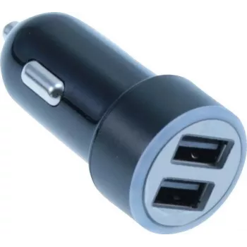 Mobiele oplader MediaRange MRMA103-02 auto sigarettenaansteker 12/24V 2 USB-poorten