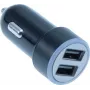 Mobiele oplader MediaRange MRMA103-02 auto sigarettenaansteker 12/24V 2 USB-poorten